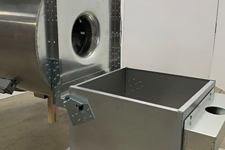 Installing hinge kit on a commercial kitchen exhaust fan – ProServe Hoods