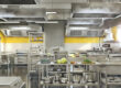 Grease containment system installed on kitchen exhaust fan - ProServe Hoods