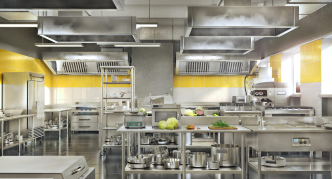 Grease containment system installed on kitchen exhaust fan – ProServe Hoods Grease containment system installed on kitchen exhaust fan - ProServe Hoods